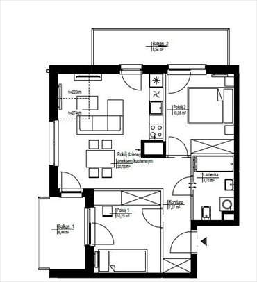 mieszkanie na wynajem 54m2 mieszkanie Tarnowo Podgórne, Nowe Tarnowo, Szkolna