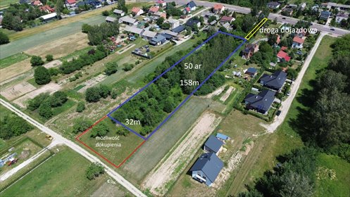 Działka 5000 m² w Głuszczyźnie (media, asfalt, plan MPZP) działka Głuszczyzna
