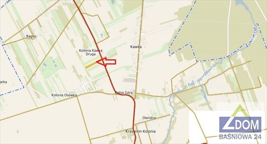 Działka 5100m2 z budowlano-rolną częścią Osówka, blisko miasta działka Osówka