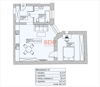 Polecam 54,7 m² mieszkanie w centrum Chorzowa z dużym potencjałem mieszkanie Chorzów, Kazimierza Wielkego