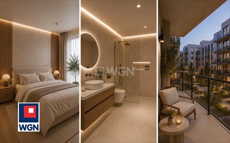 Nowoczesny apartament 74m2 z 3 sypialniami w centrum Wrocławia mieszkanie Wrocław, Krzyki, Powstańców Śląskich