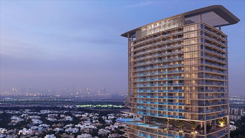 Inwestycyjne mieszkanie z prywatnym basenem w Dubai Majan mieszkanie Majan, Majan, Majan, Dubaj