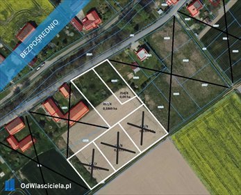 działka na sprzedaż 1869m2 działka Gościce
