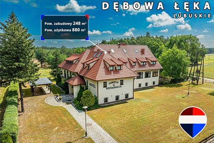Zajazd-restauracja w Dębowej Łęce, 880 m², gotowy do użytkowania lokal użytkowy Dębowa Łęka