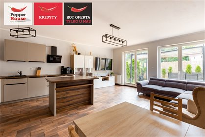 Przestronne 3-pokojowe z ogródkiem, garażem i lasem mieszkanie Gdynia, Dąbrowa, Łanowa