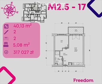 mieszkanie na sprzedaż 40m2 mieszkanie Bonin