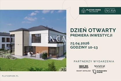 Nowoczesny dom wolnostojący 294 m2 w Wilanowie – gotowy do wykończenia dom Warszawa, Wilanów, Zawady