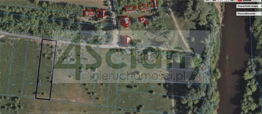 Polecam działkę budowlaną z mediami, blisko rzeki Wkry działka Pomiechowo