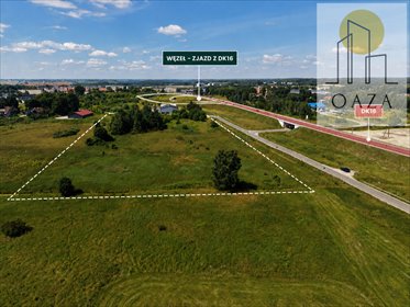 Na sprzedaż działka inwestycyjna 17 131 m² przy DK16 w Barczewie działka Barczewo, Wiśniowa