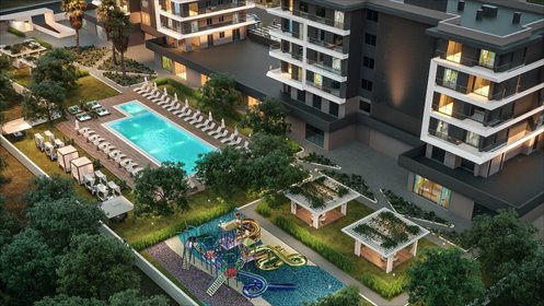Nowoczesny 1 syp. apartament w nowym kompleksie, Altıntaş mieszkanie Altıntaş, Altıntaş, Aksu, Antalya