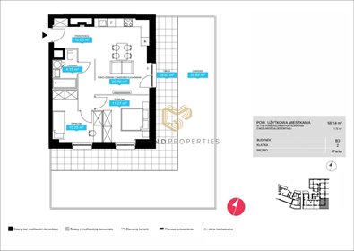 mieszkanie na sprzedaż 58m2 mieszkanie Warszawa, Wola, Juliana Konstantego Ordona