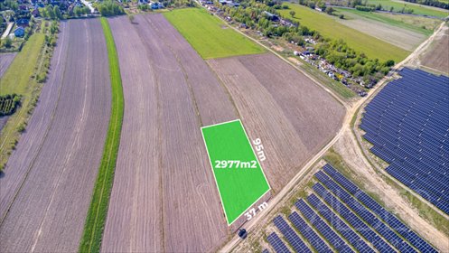 Polecam działkę 2997 m² z przeznaczeniem usługowo-magazynowym działka Wyszków, Zakręzie