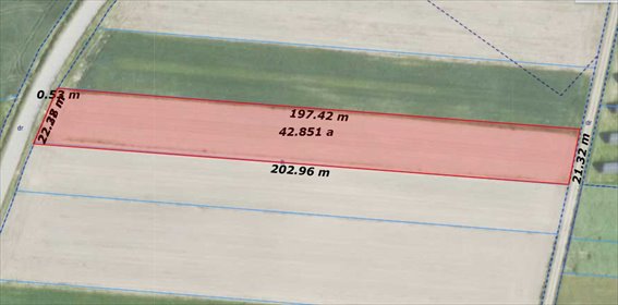 działka na sprzedaż 4200m2 działka Wólka Pełkińska