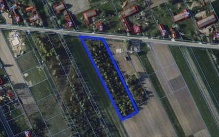 Na sprzedaż działka 1447 m² z mediami i wnioskiem o zabudowę działka Janów