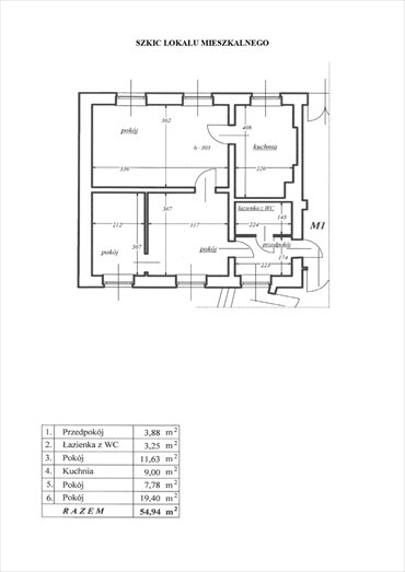 Sprzedam przestronne 3-pokojowe mieszkanie 54,94 m² w Lądku-Zdroju mieszkanie Lądek-Zdrój, Słodowa