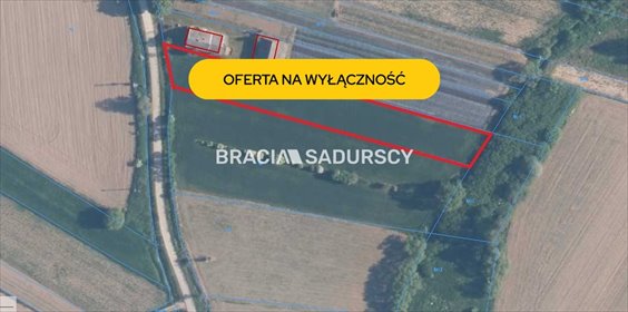 Działka 25 ar z możliwością zabudowy w Popędzynie działka Szczurowa, Popędzyna, Popędzyna