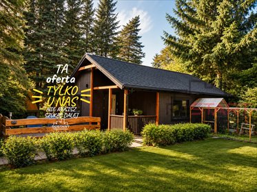 Klimatyczny dom letniskowy 24 m² (60-65 m² użytk.) z możliwością całorocznego użytkowania dom Władysławów