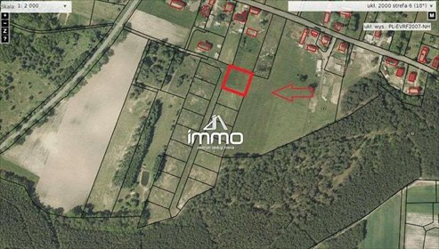 działka na sprzedaż 1377m2 działka Drągów