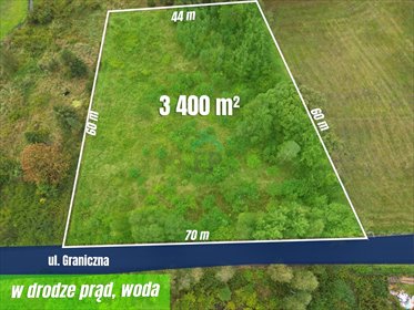 działka na sprzedaż 3400m2 działka Aleksandria