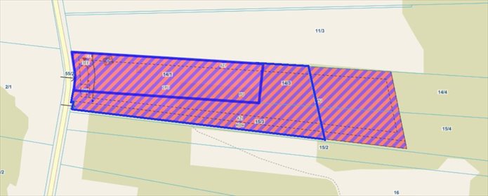 działka na sprzedaż 35608m2 działka Przytuły-Las, Przytuły Las