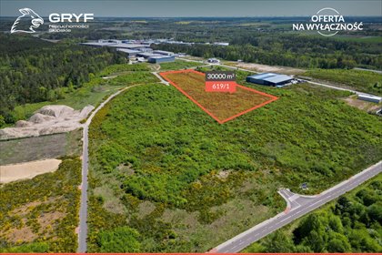 działka na sprzedaż 30000m2 działka Słupsk, Inwestycyjna