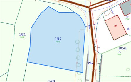 działka na sprzedaż 1054m2 działka Pierwoszów, Dębowa