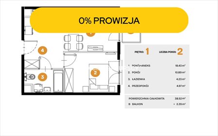 Do sprzedania nowoczesne 2-pokojowe mieszkanie z ogródkiem i tarasem mieszkanie Kraków, Bronowice, Bronowice, Na Błonie