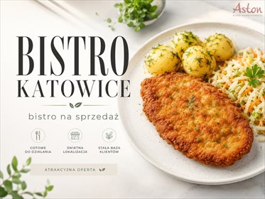 Gotowe Bistro w centrum Katowic z ugruntowaną pozycją. lokal użytkowy Katowice, Centrum