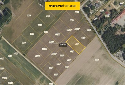 Działka 1239 m² pod dom jednorodzinny lub bliźniak - spokojna okolica działka Skuły, Północna