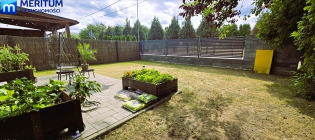 Nowoczesny narożny segment 109 m2 z dużym ogrodem i garażem dom Grodzisk Mazowiecki