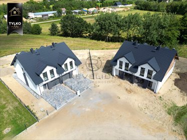 Na sprzedaż nowoczesny bliźniak 160 m² z ogrodem 450 m² w Kębłowie dom Kębłowo