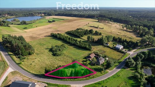 Na sprzedaż działka 800 m² w Lubikach Małych z MPZP działka Czarna Woda, Lubiki Małe