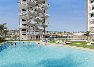 Luksusowy apartament 3 syp. z basenem i widokiem na morze mieszkanie Calpe, Calpe Pueblo, Calpe, Alicante