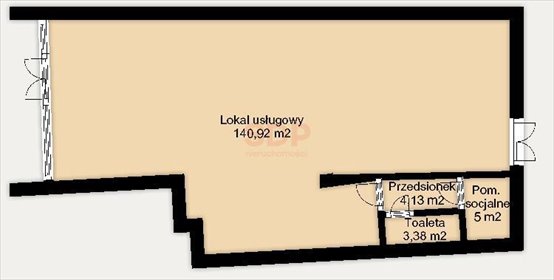 lokal użytkowy na sprzedaż 155m2 lokal użytkowy Wrocław, Krzyki, Huby, Hubska