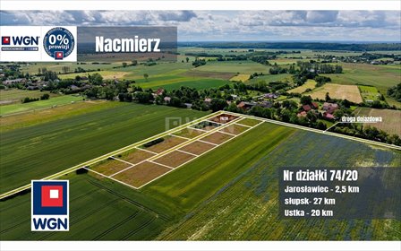 działka na sprzedaż 1687m2 działka Nacmierz, Nacmierz