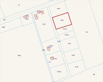 Działka budowlana 3202 m² z warunkami zabudowy - podział na dwie działka Robuń