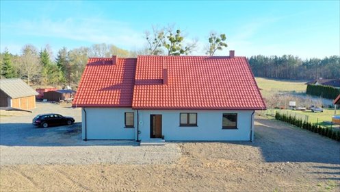 Do sprzedania przestronny dom deweloperski 160 m² z dużą działką 3000 m² dom Młynowo