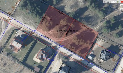 Malownicza działka 2494 m² blisko jezior i lasów działka Lidzbark, Stefana Batorego