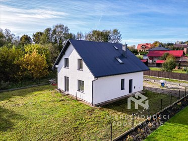 Nowoczesny dom 140 m² w stanie deweloperskim, 12 ar działki dom Nowy Borek