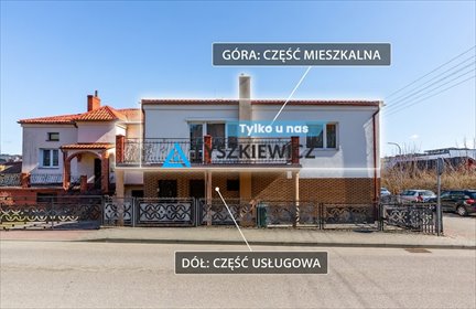 Przestronny segment 214 m² z funkcją usługową i własnym ogrodem dom Kępice, Adama Mickiewicza