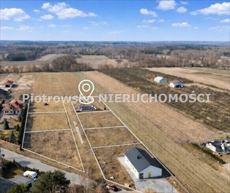 Działka 1100 m² z fundamentami i pozwoleniem w Chojne działka Chojne