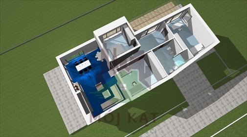 Nowoczesny dom 206 m² z garażem (Orzesze - Zawiść) dom Orzesze, Spokojna