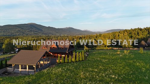 Dom drewniany z tarasem i widokiem na Bieszczady polecam dom Cisna, Strzebowiska