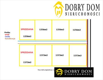 działka na sprzedaż 1256m2 działka Boćki