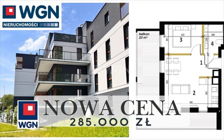 Nowy 2-pokojowy apartament z tarasem nad jeziorem - polecam! mieszkanie Olecko, Centrum, Gołdapska