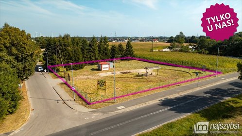 Działka na wynajem w centrum Gościna (1796 m²) z szerokimi możliwościami działka Gościno, Miasto
