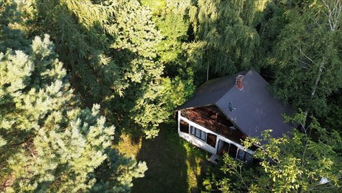 Urokliwy dom letniskowy nad jeziorem z kominkiem i loggią dom Nowiny