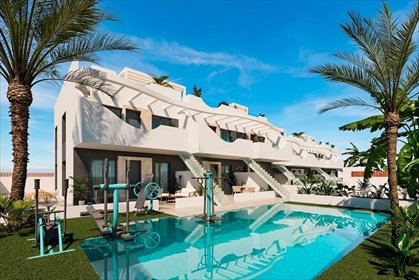 Nowoczesne domy z prywatnym solarium i basenem zapraszam dom Pilar de la Horadada, Costa Blanca
