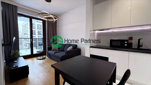 Nowoczesny 2-pokojowy apartament z balkonem, pełne wyposażenie mieszkanie Warszawa, Wola Mirów