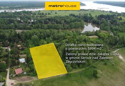 Działka 5894 m² - rolno-budowlana w Cupelu z mediami działka Cupel